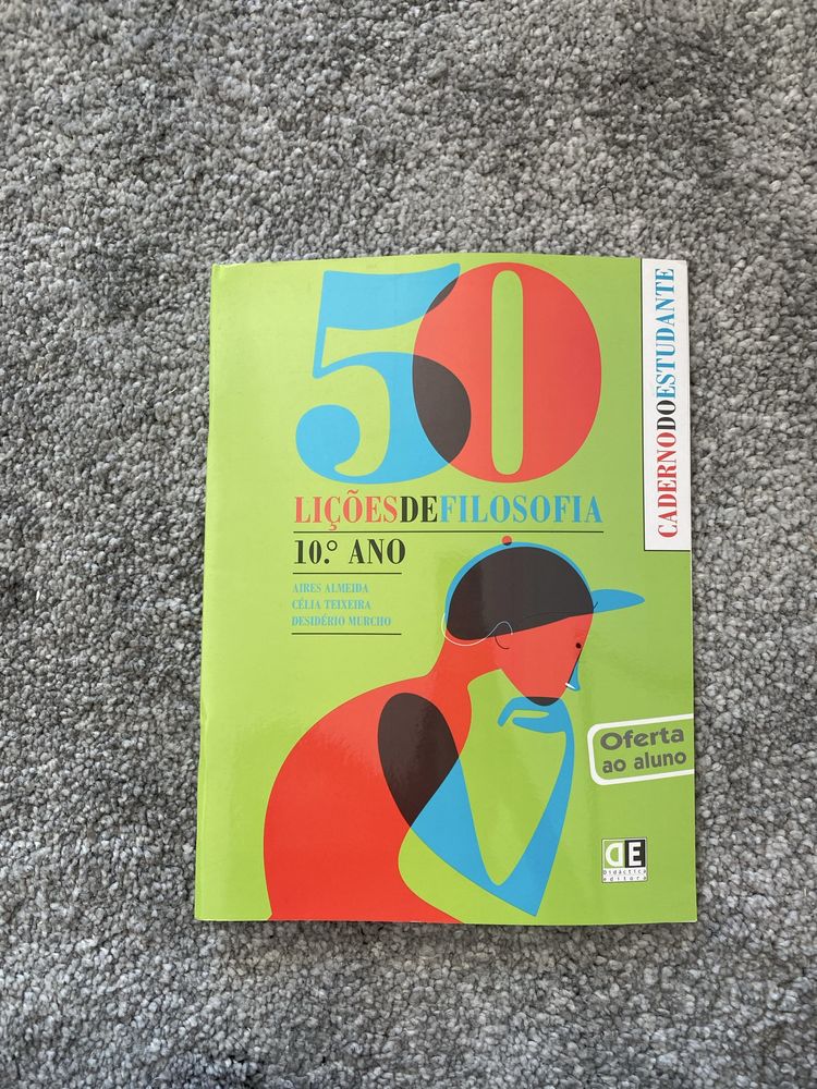 Livros de filosofia do 10° e 11° ano