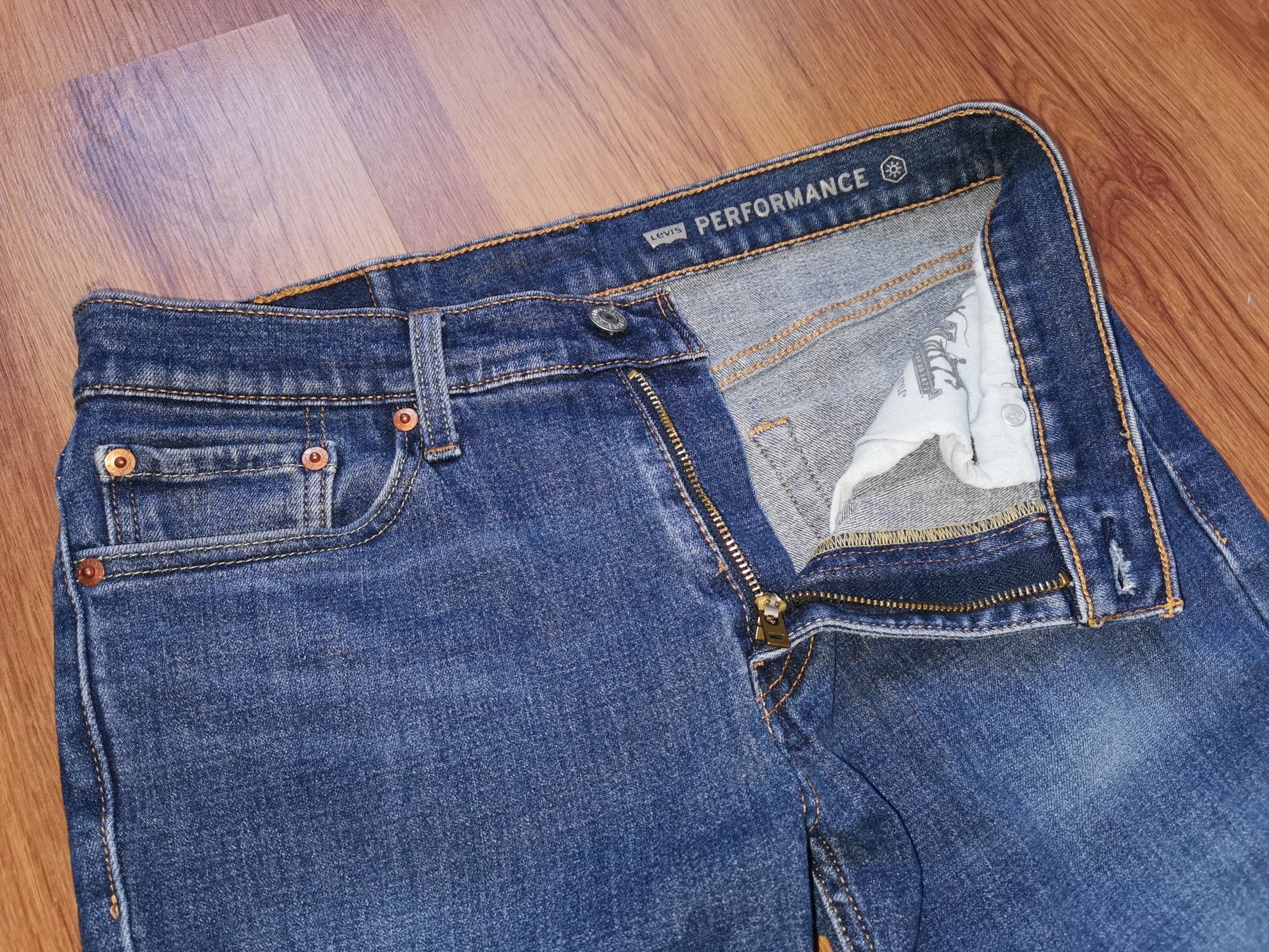 Levi's 511 Slim W30 L34 spodnie jeansowe jeansy Levis Performance