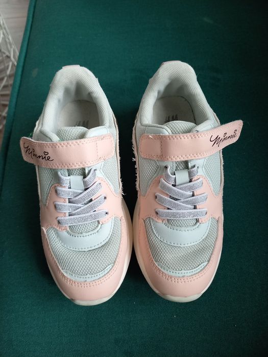 Świecące adidaski sneakersy H&M  dziewczynka rozmiar 29 Myszka Minnie