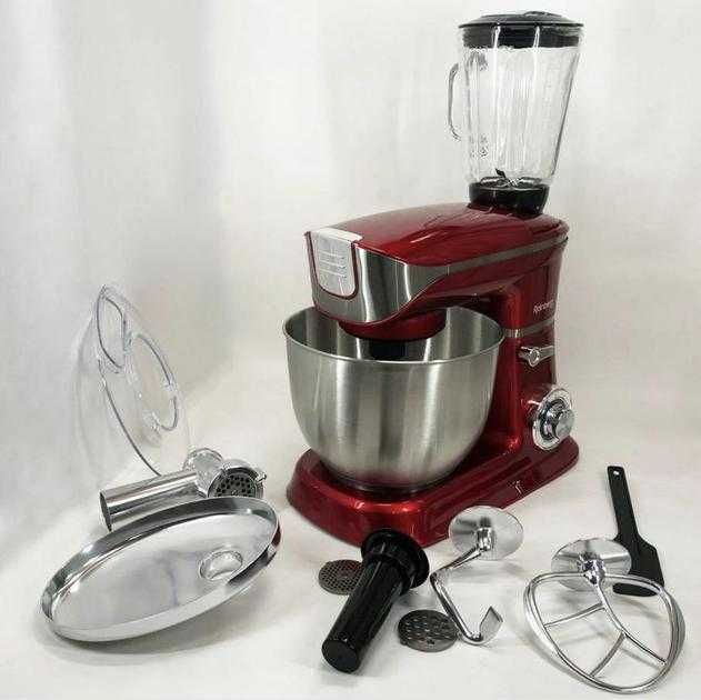 НЕМЕЦКИЙ Кухонный комбайн Rainberg RB-8080 3в1 /5.5 л/ 4200 Вт Красный