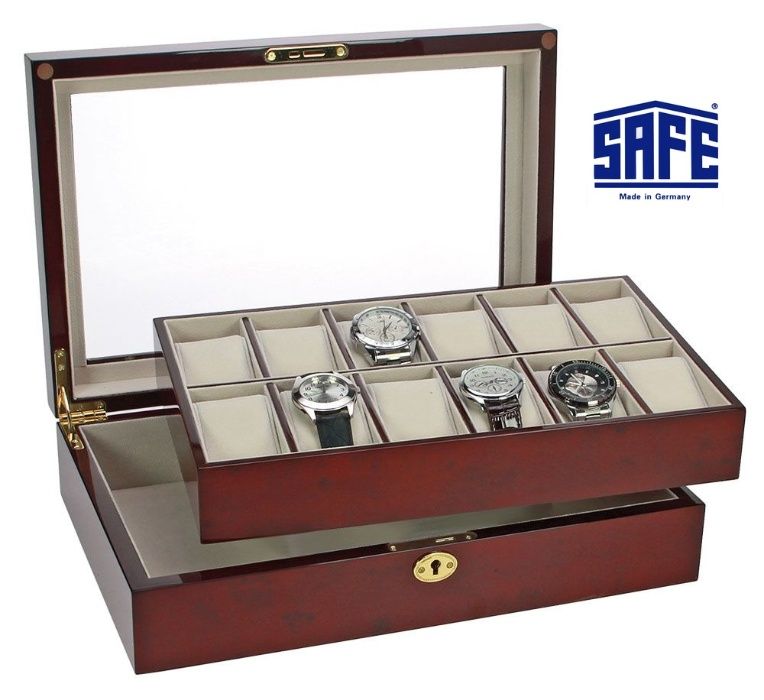 Шкатулка для колекціонування наручних годинників SAFE