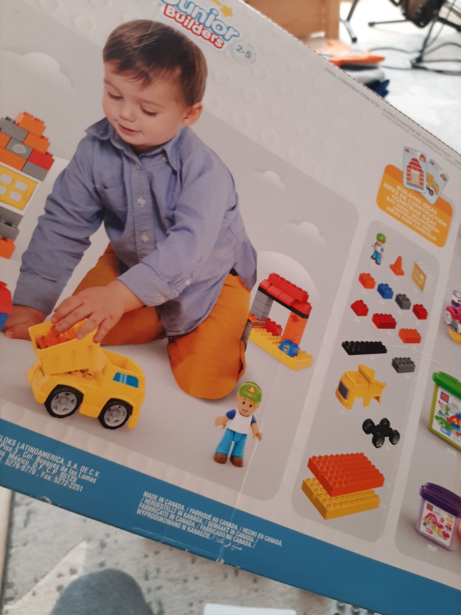 Mega Bloks Junior Builders klocki 2-5lat