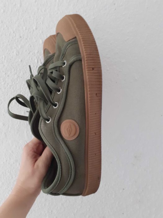 Ténis/sapatilhas Sanjo K 200 verdes 42 kaki-Gum