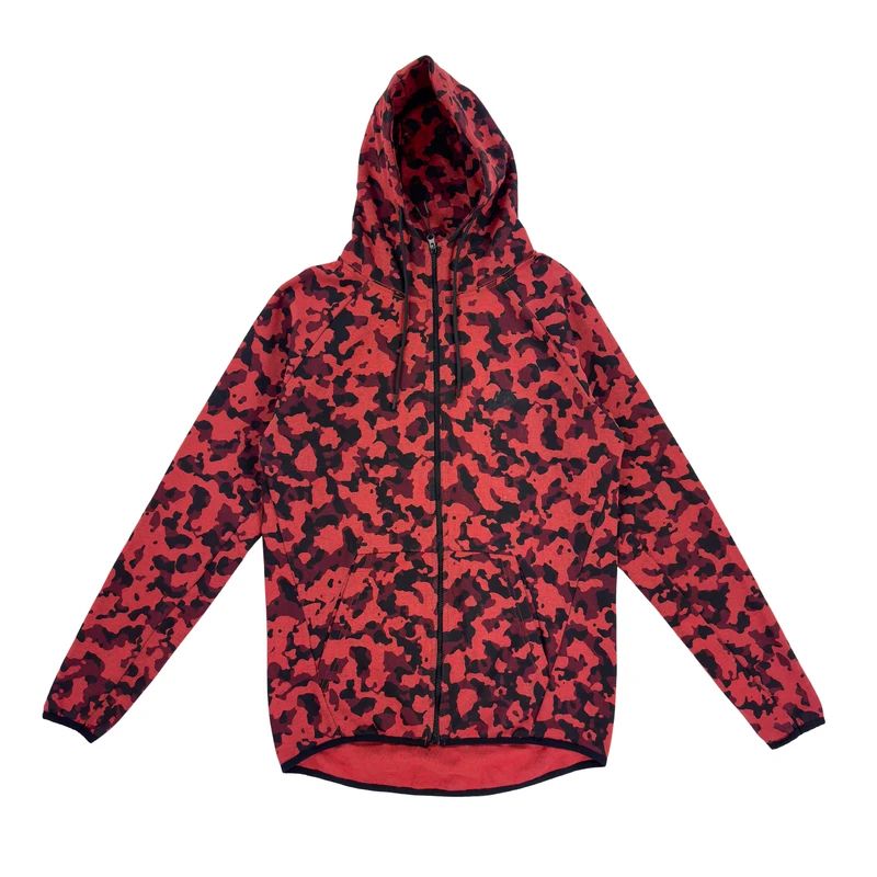 Bluza zipper hoodie rozpinana z kapturem moro Nike Tech Fleece