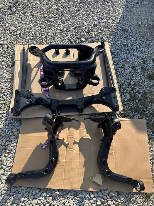 Sanki zawieszenie BMW E46   wózek tył przód wahacz wahacze