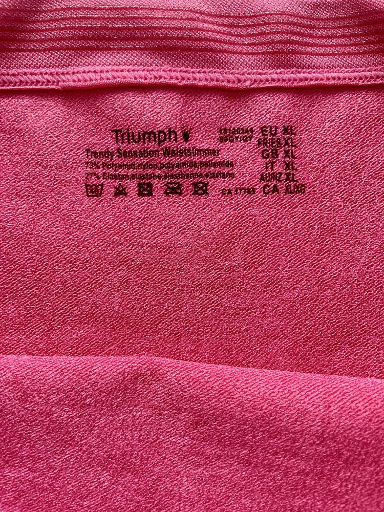 Triumph pas modelujący wyszczuplający top halka XL 3w1 pink nowy