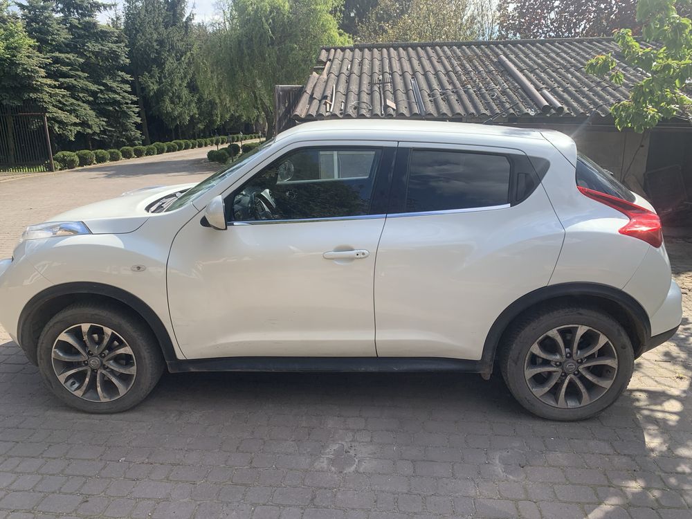 Nissan Juke 2014 diesel Biała Perła