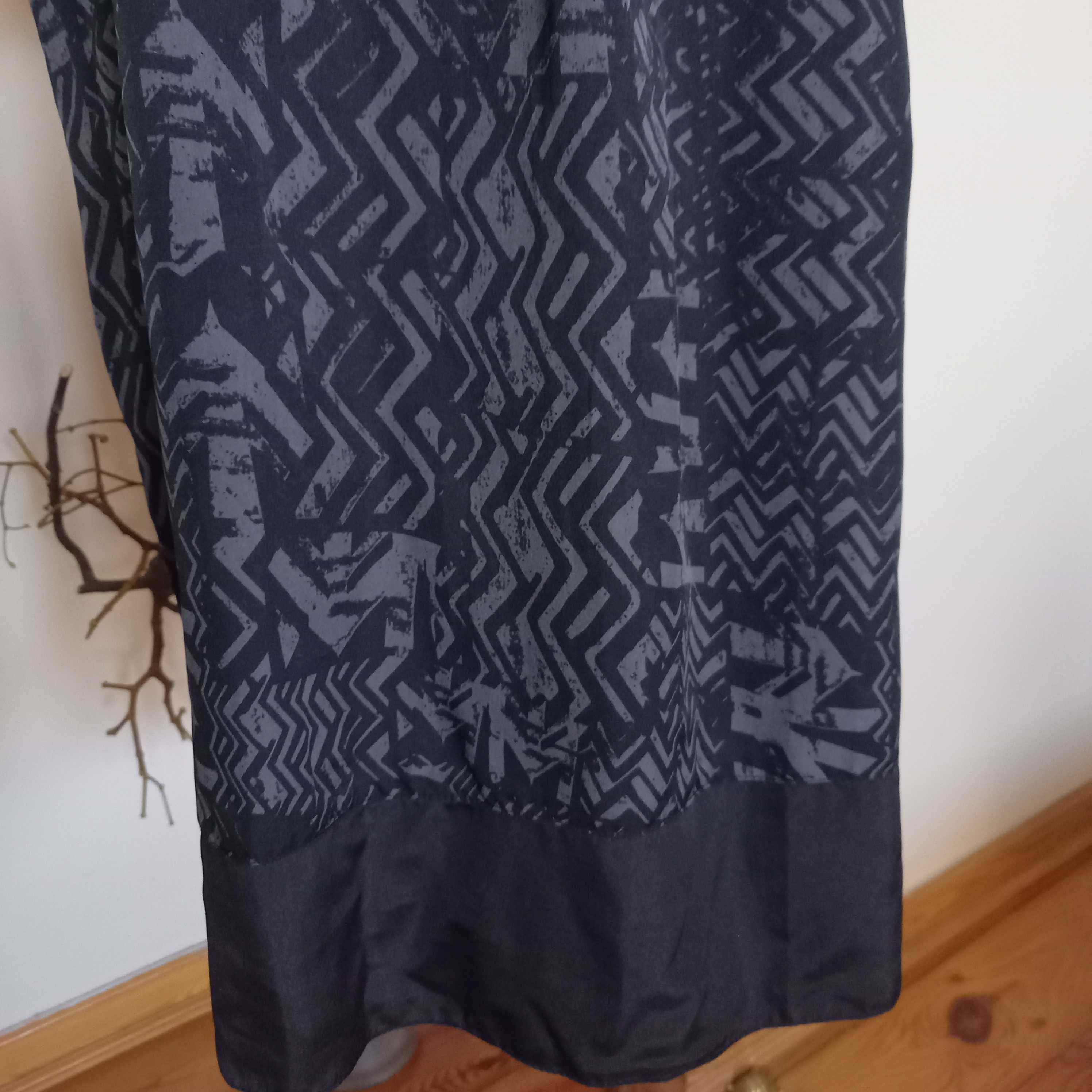 Redherring sukienka tunika szaro-czarna 42/44