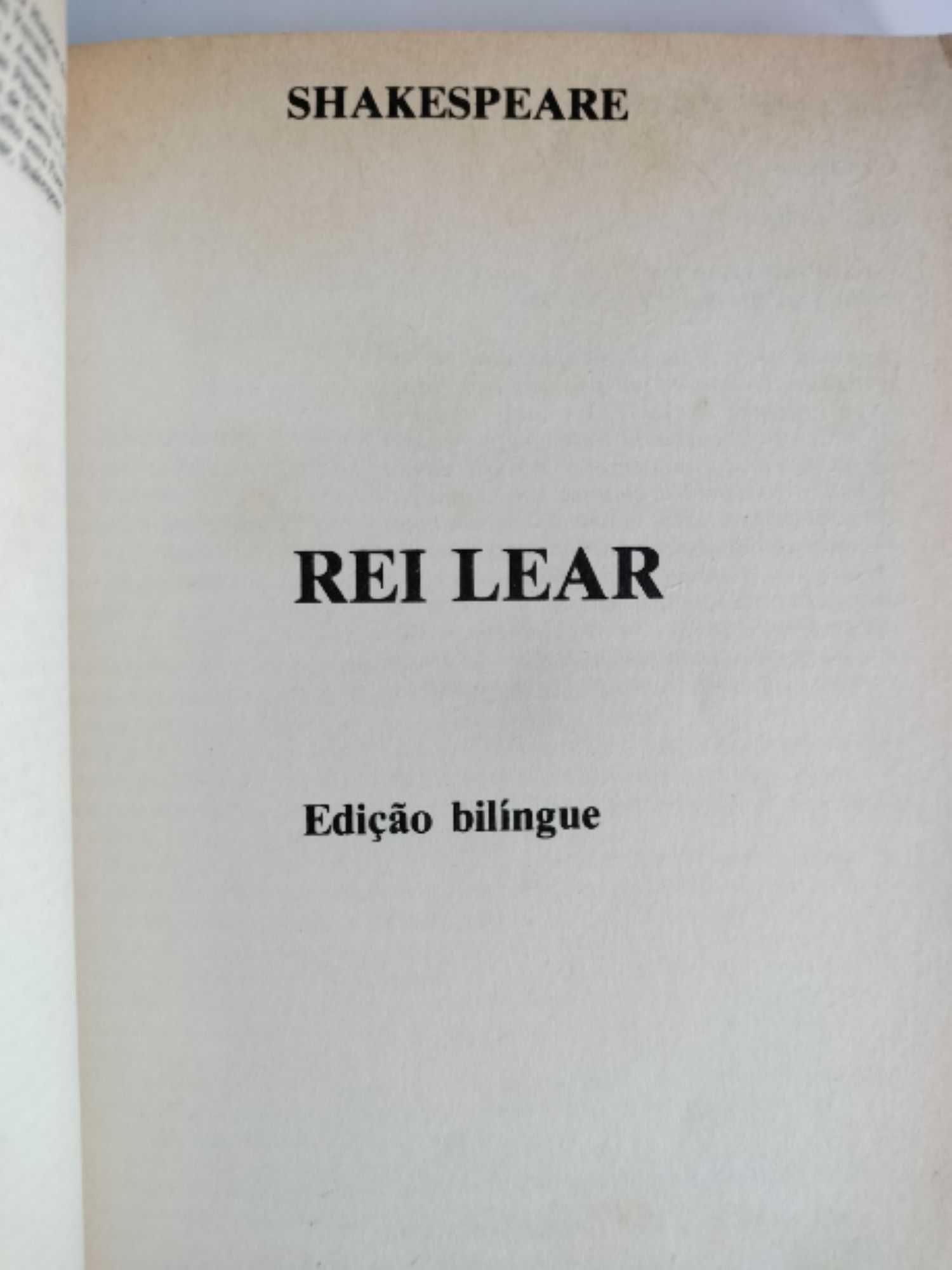 O Rei Lear (edição bilingue)