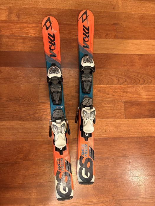 Narty dla dziecka Volkl Racetiger 90 z wiazaniami Marker 4.5