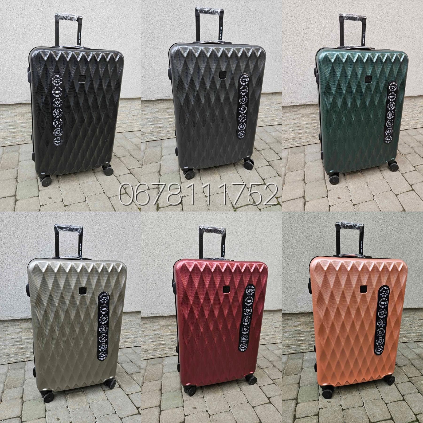 WINGS PC190 Польщі валізи чемоданы сумки на колесах ручна поклажа