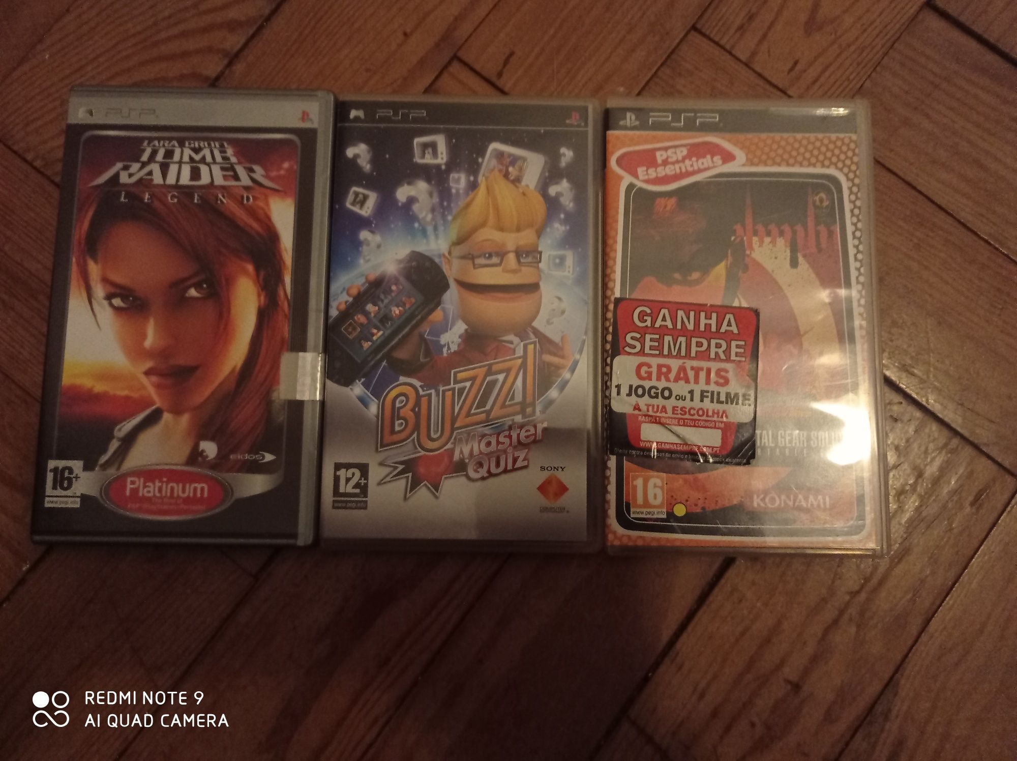 3 jogos para PSP