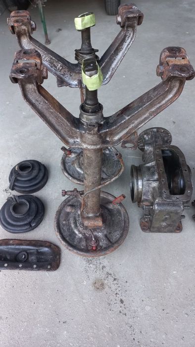 Skoda Spartak. Półosie, obudowa dyferencjału