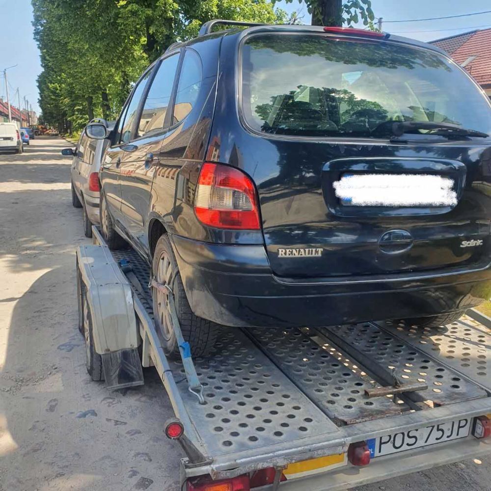 Renault Scenic I po lift 1.8benzyna kolor granatowy NV903 na części