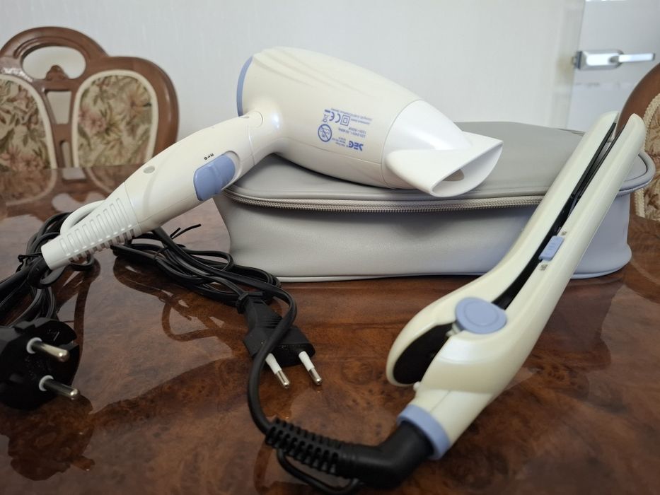 Фен складной + выпрямитель волос Haartrockner (Германия)