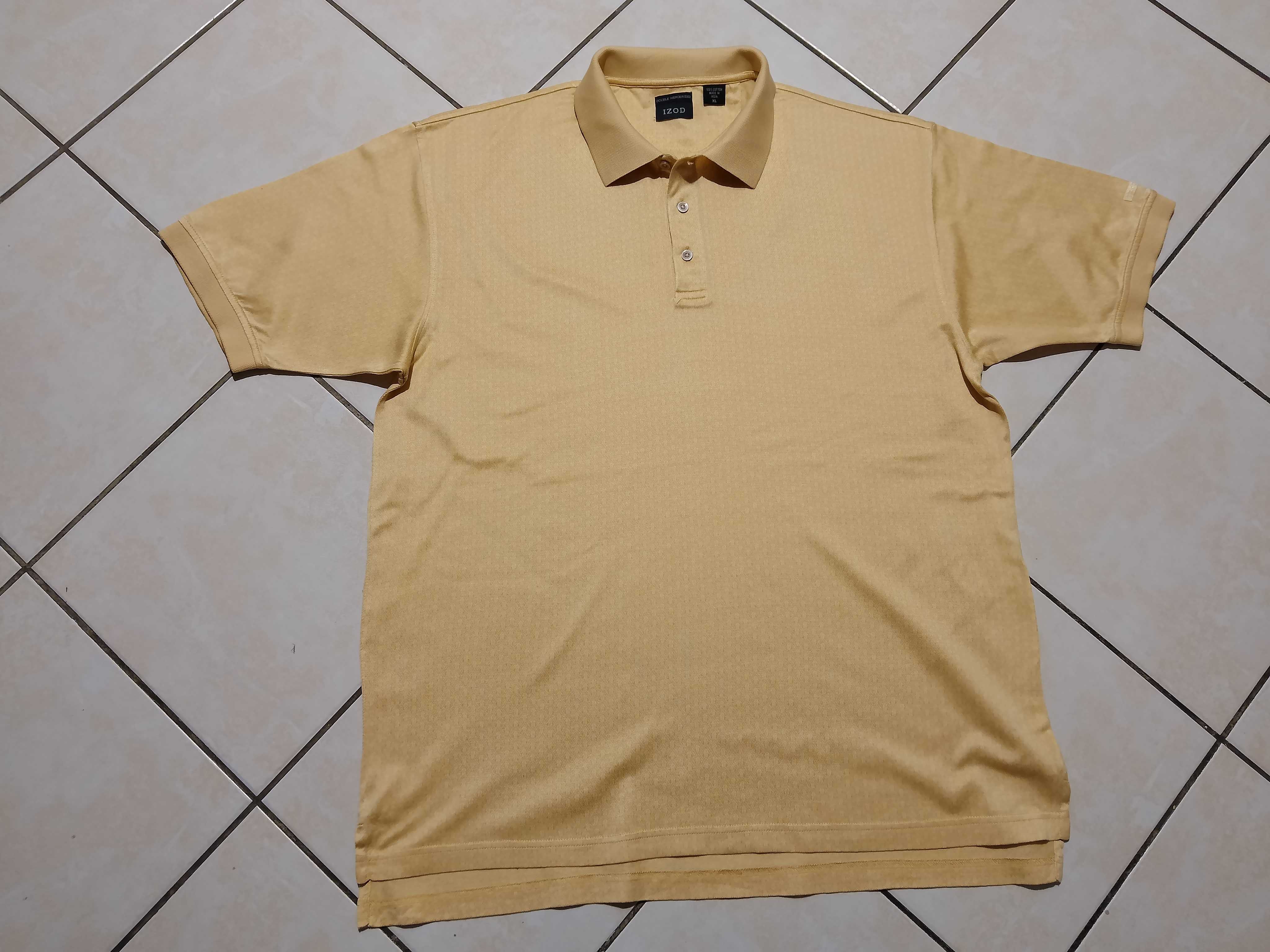 IZOD USA - NOWA! z LOGO Koszulka Polo Męska rozmiar XL