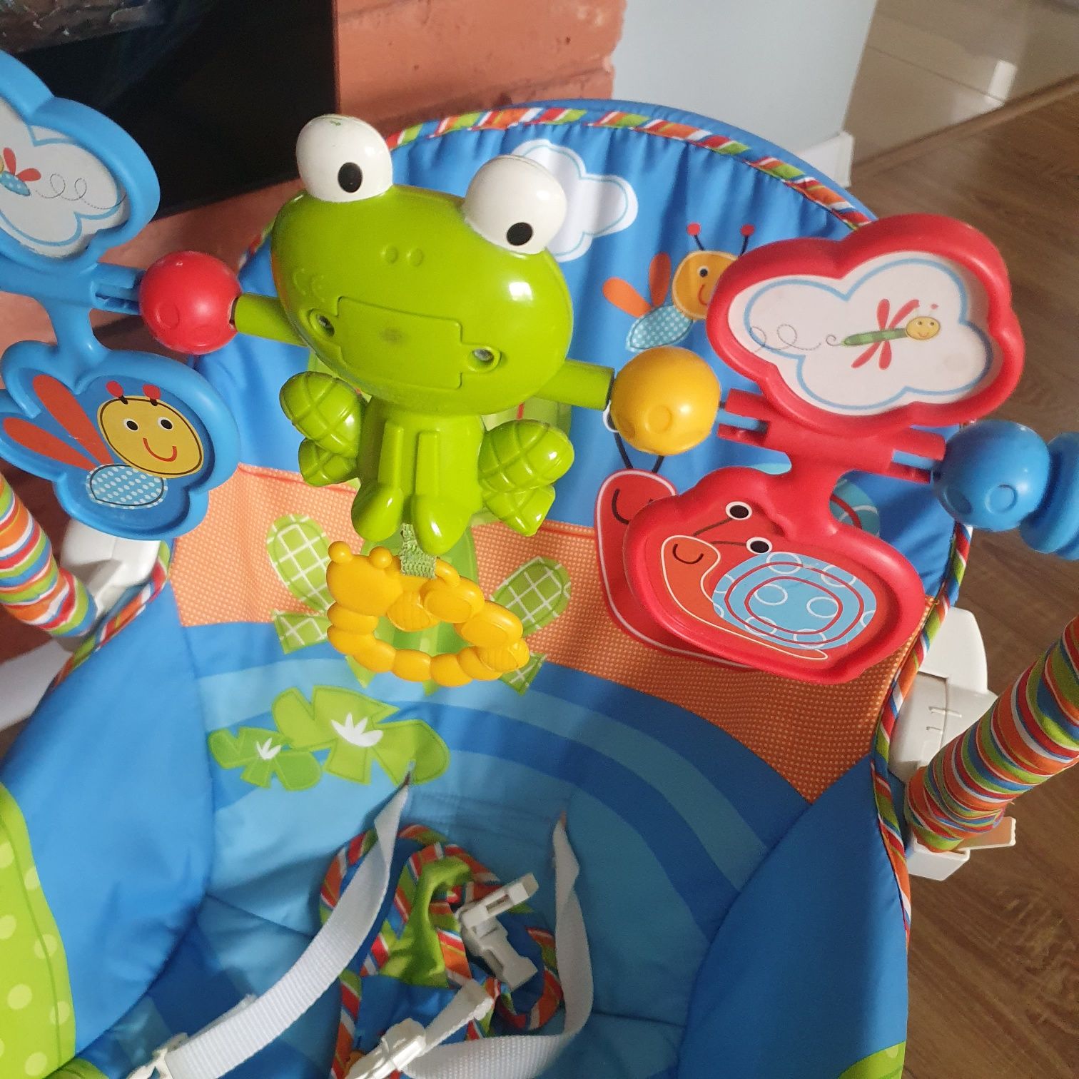 Leżaczek bujaczek fisher price