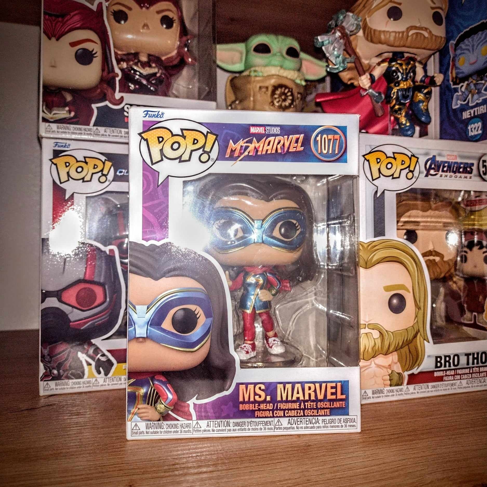 Marvel Ms. Marvel Kamala Khan #1077 Funko Pop!