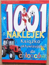 1001 Naklejek. Książka aktywizująca dla chłopców