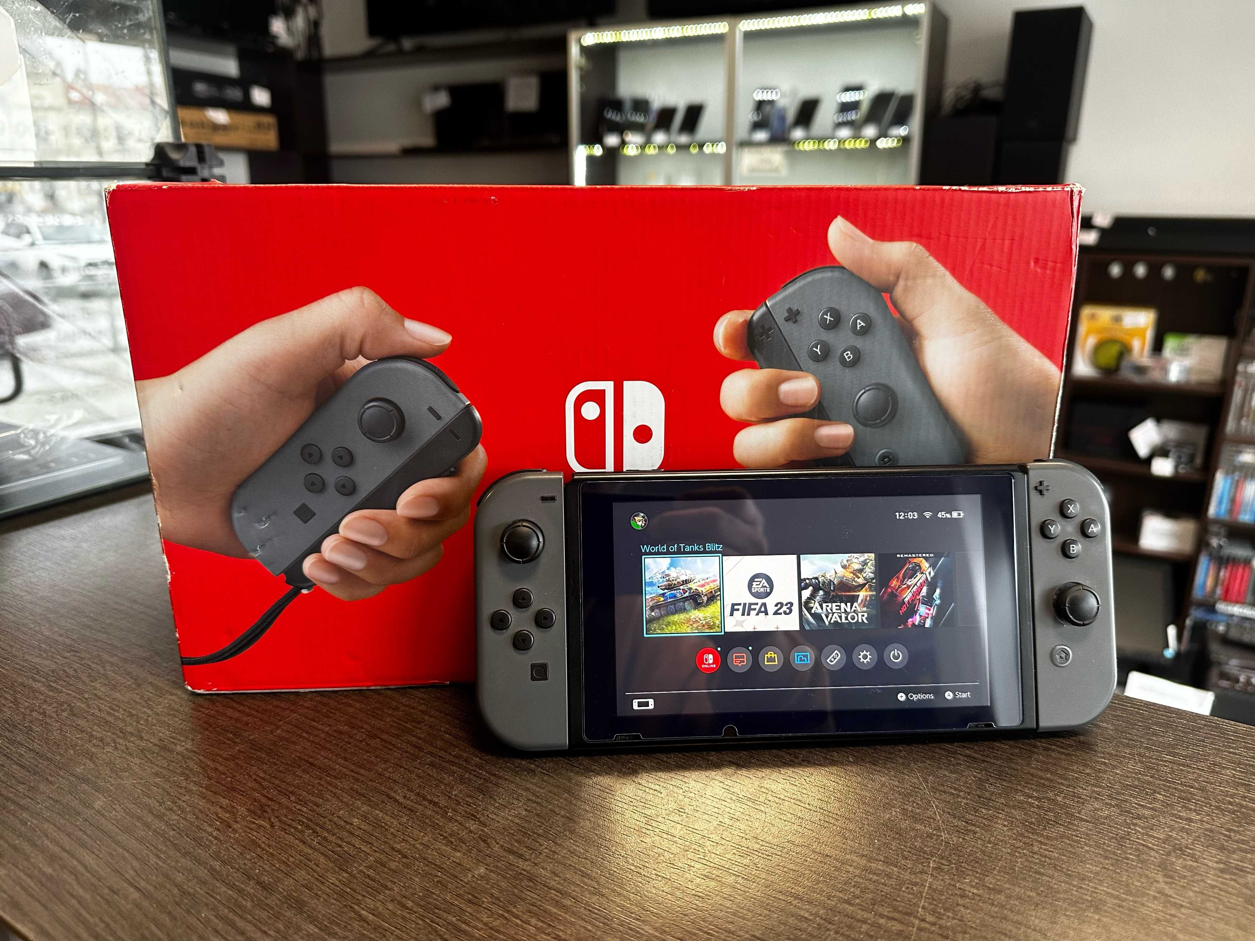 Konsola Nintendo Switch v2 zestaw +  karta 128 GB