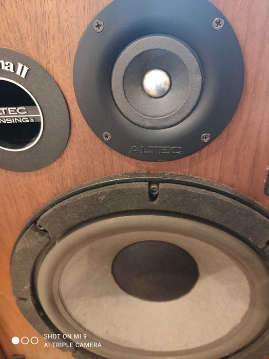 altec lansing santana II kolumny głośnikowe EV electro voice JBL