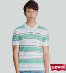 Чоловіча футболка-поло Levi's з короткими рукавами та смужками.
Бренд: