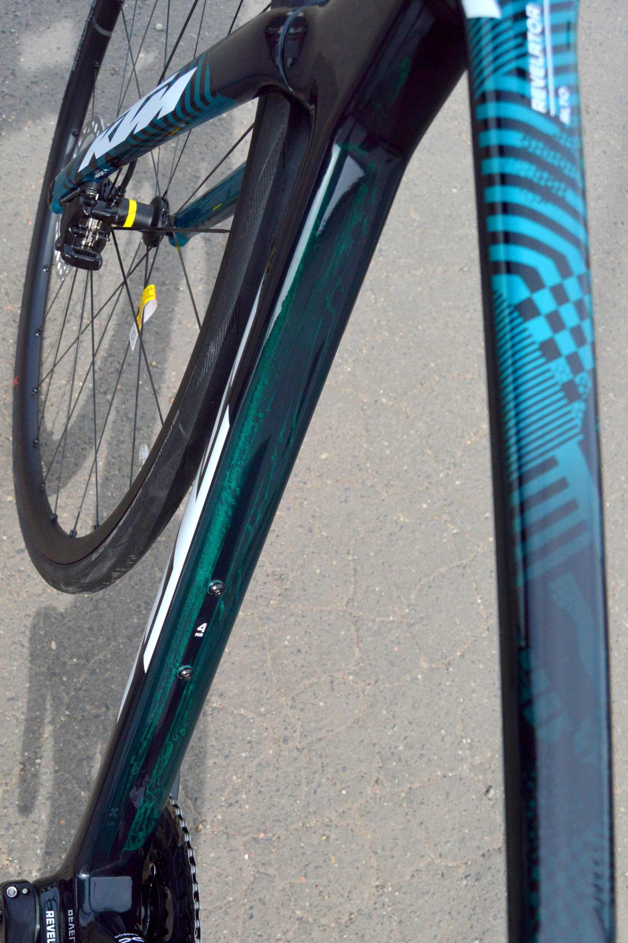 FV23% Przebieg 5km KTM Revelator Alto Elite Di2 elektronika 2x12 XL