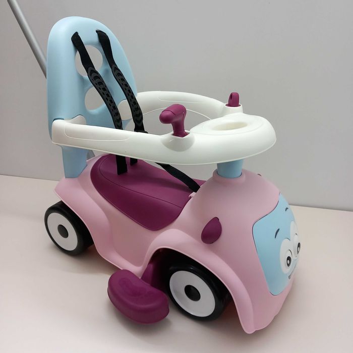 Smoby - Jeździk Maestro 3w1 Różowy 720305 złożony A