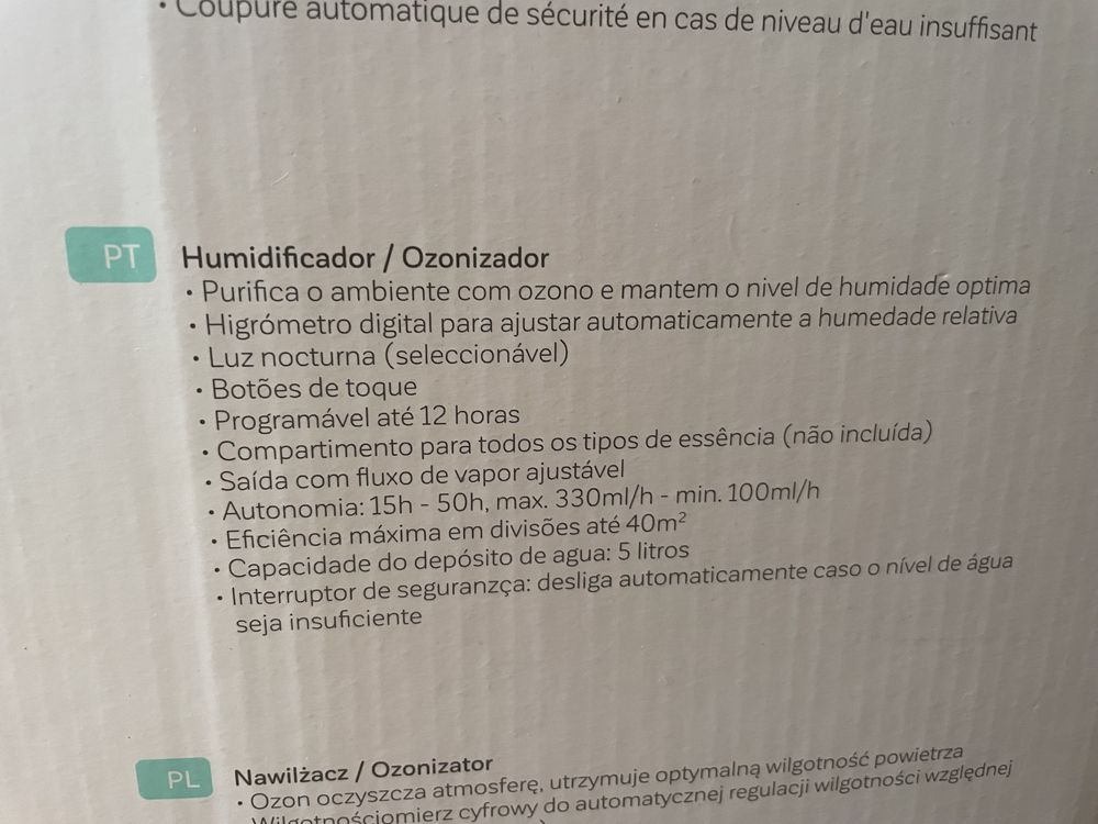 Humidificador Miniland