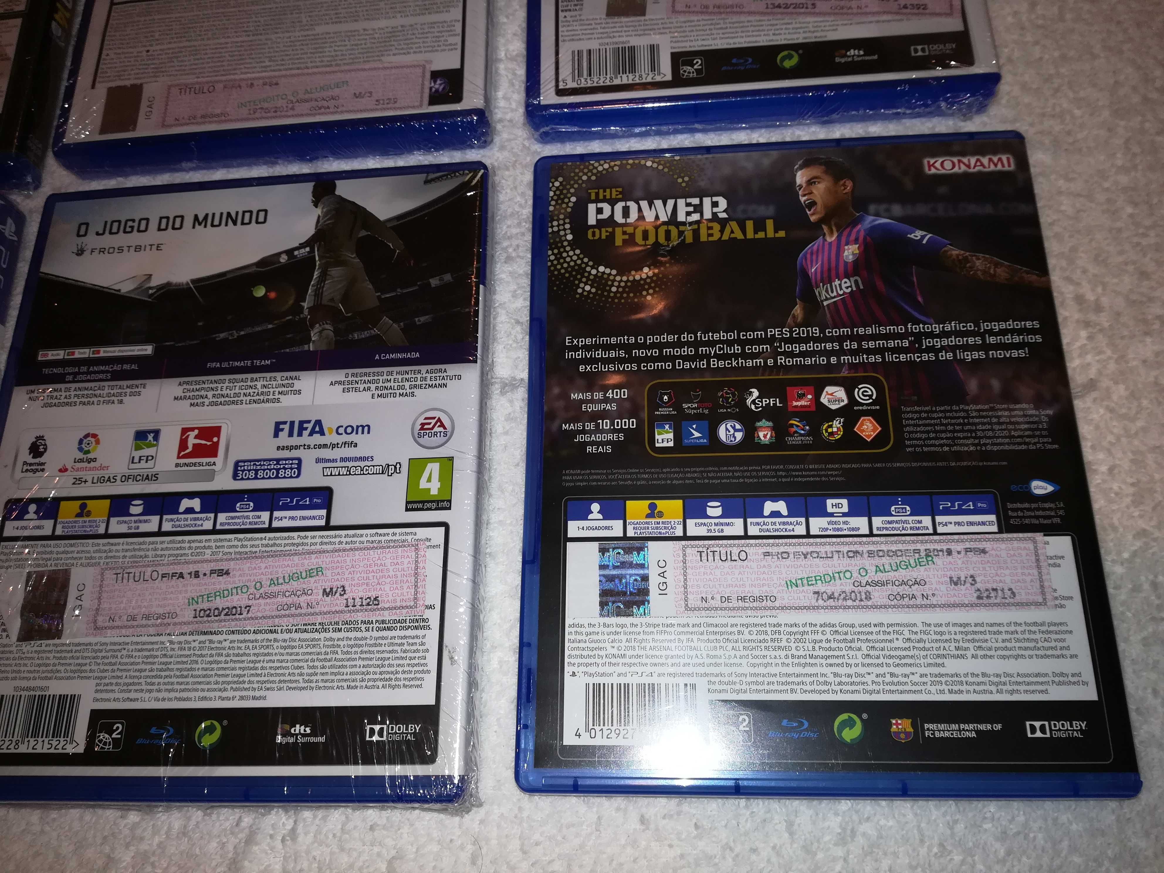 fifa 17 e 18 (jogos ps4) jogos playstation 4