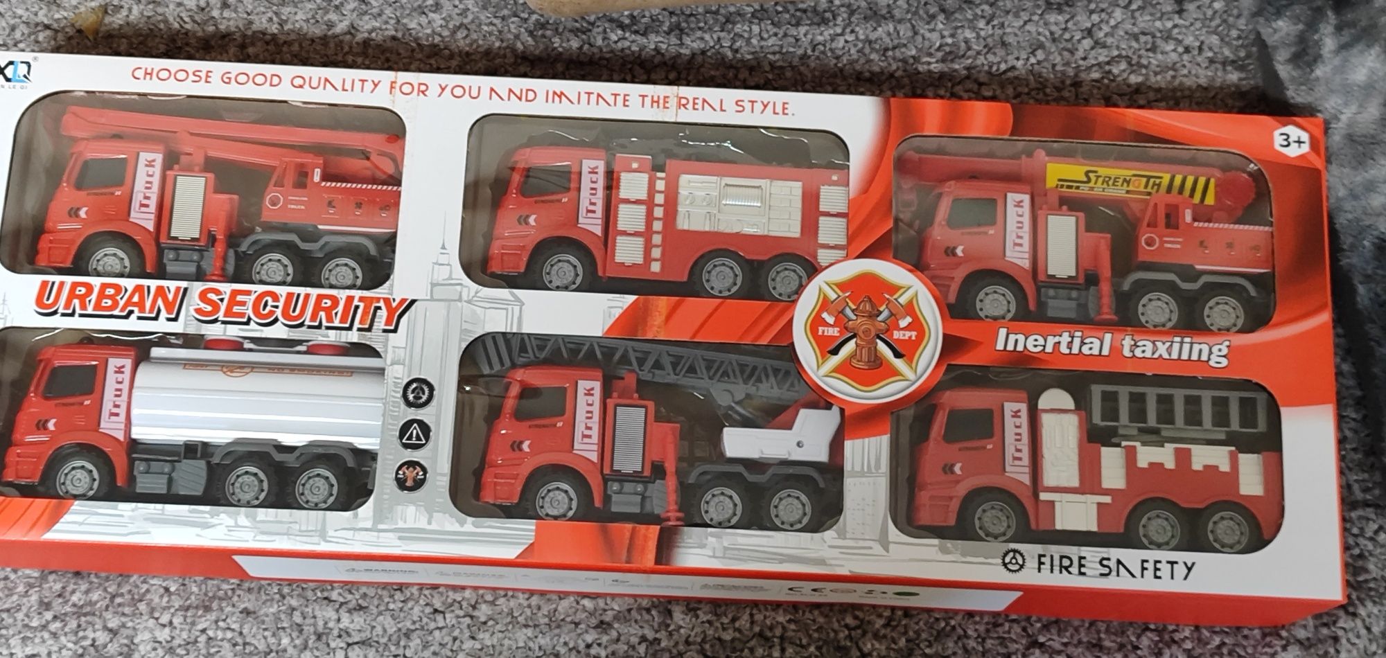 Zestaw samochodów - straż pożarna Kruzzel 24631
