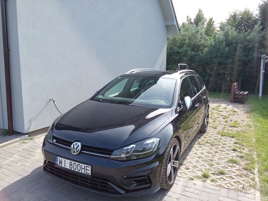 VW Golf 7.5 R 390 Km Panorama Kamera cofania Hamulce Porsche SALON POL