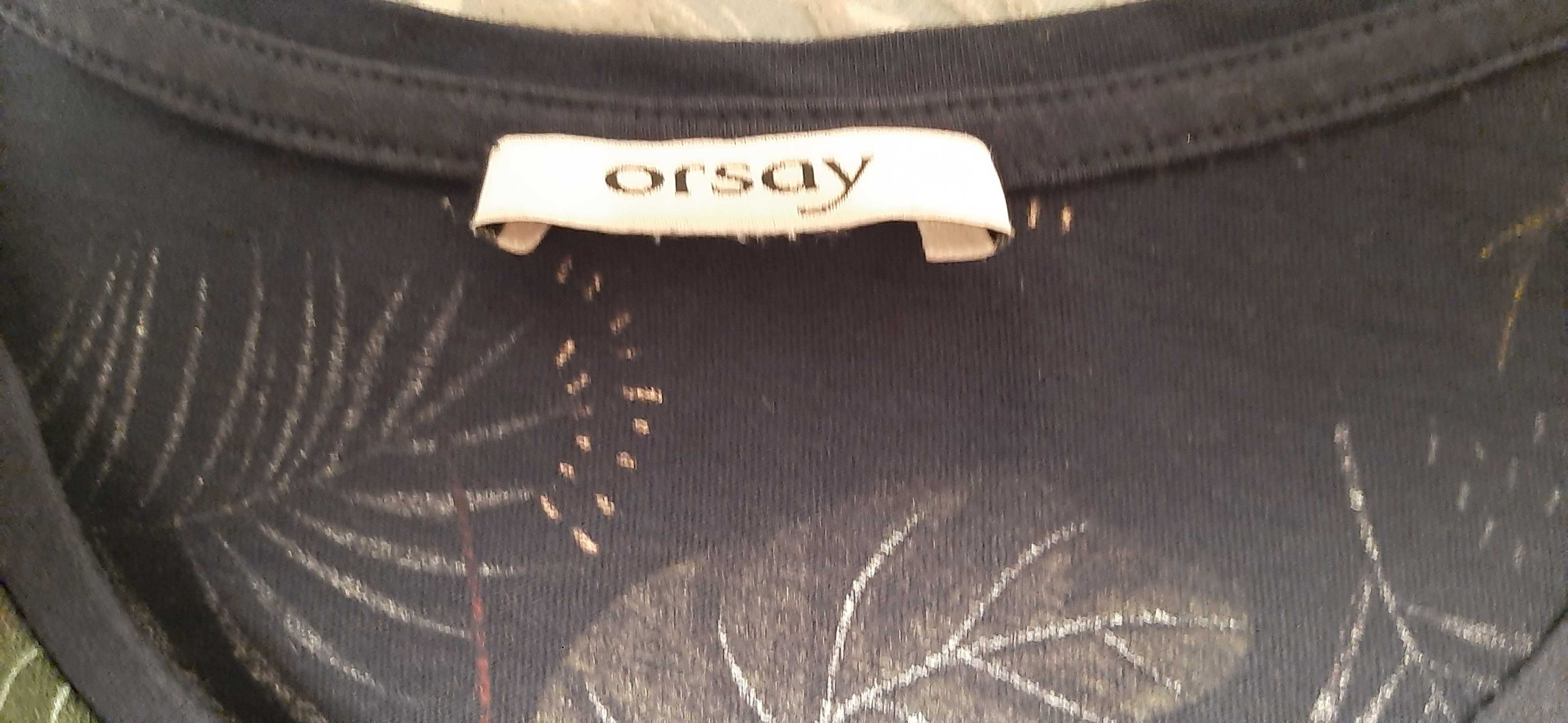Sprzedam nową granatową damską bluzkę firmy Orsay, rozm.M/L