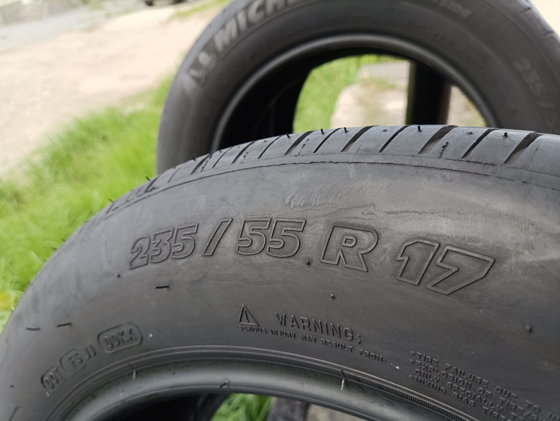 Літні шини Michelin 235/55 R17 резина Р17