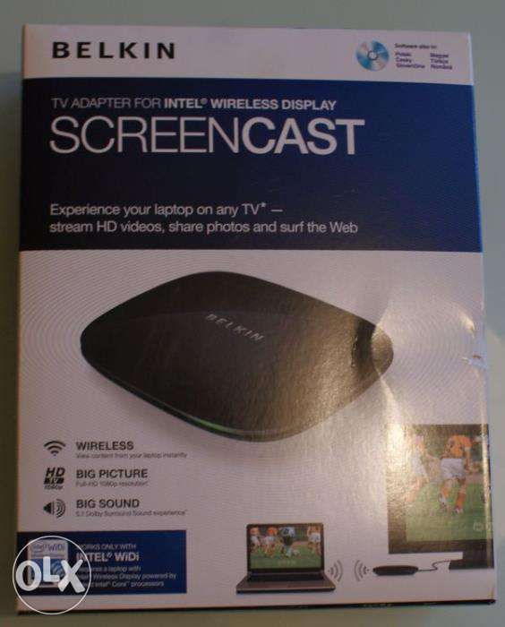 Belkin ScreenCast TV Adapter for Intel WiDi