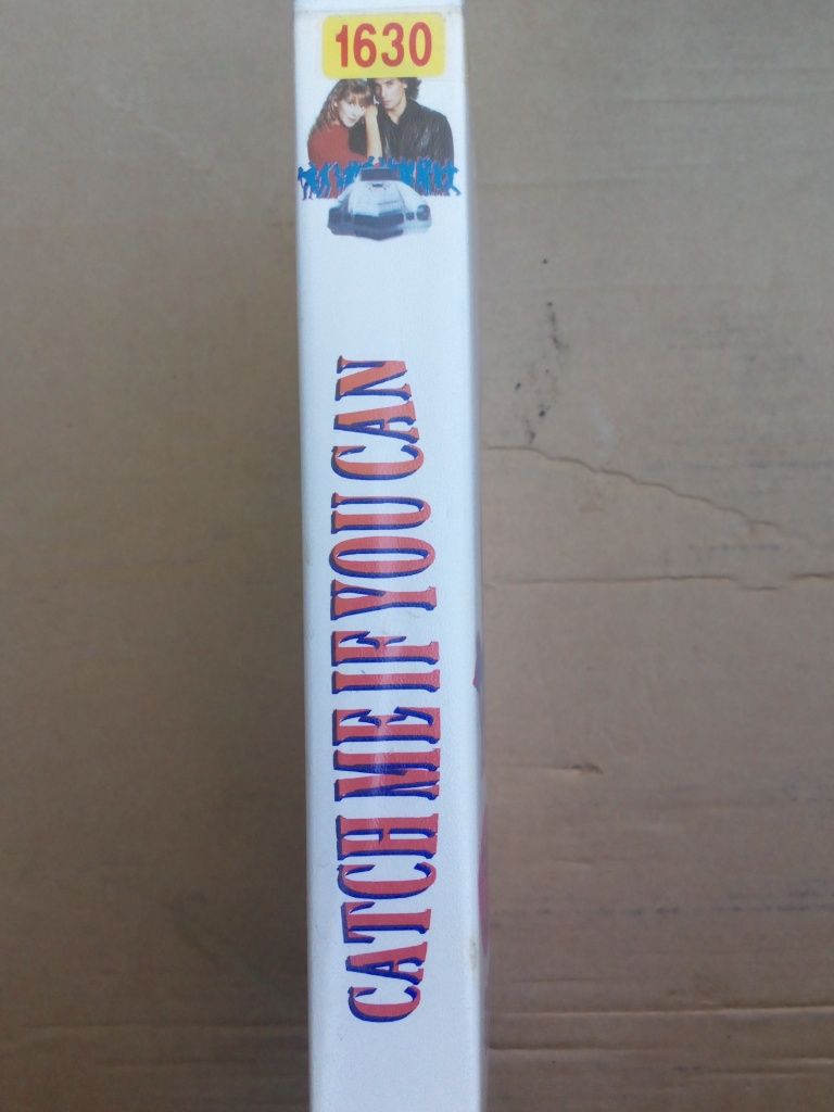 VHS – CATCH ME IF YOU CAN / WYGRAJ ZE MNĄ – Video Rondo, 1993 – rzadki