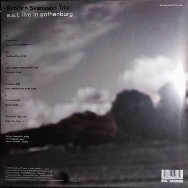 E.S.T.-LIVE IN GOTHENBURG- 3LP- płyta nowa , zafoliowana