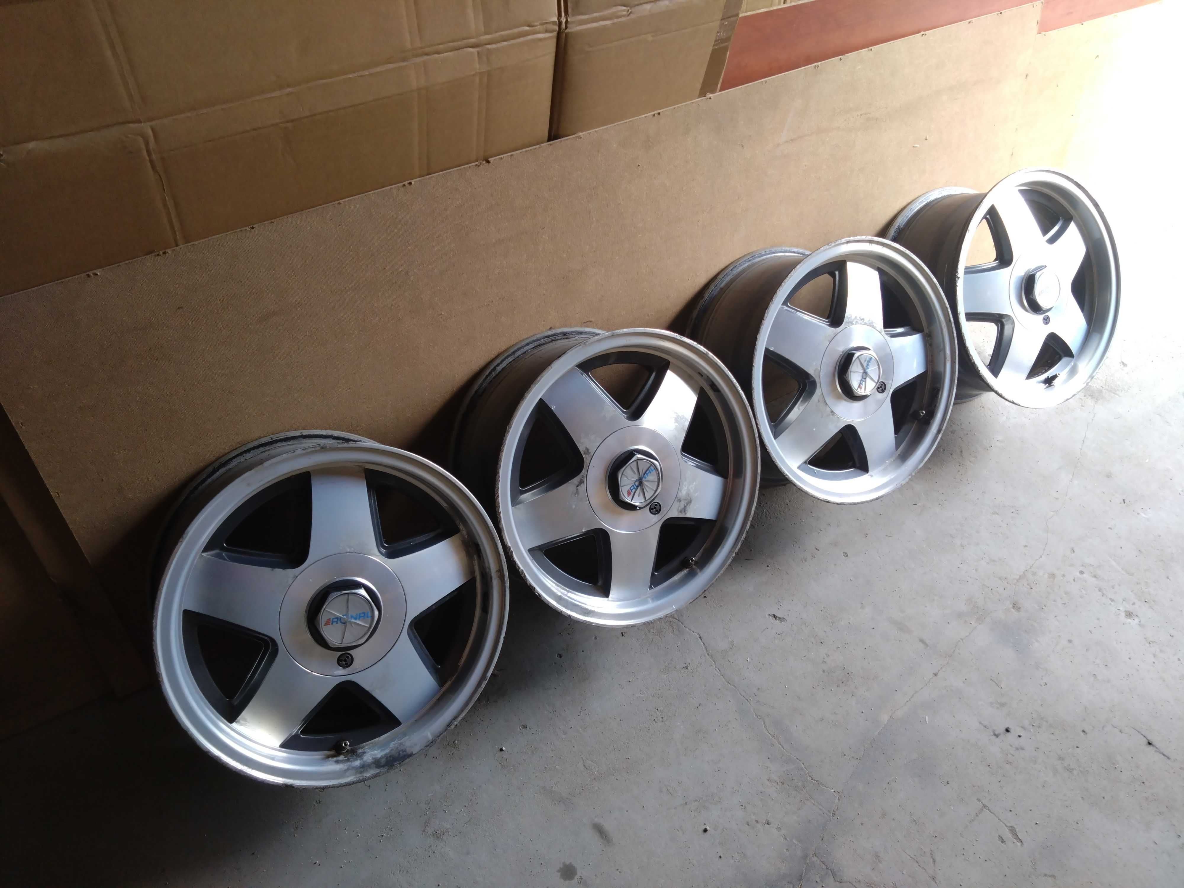 klasyczne felgi Ronal 15x7 et40 Audi 100 german style 5X112