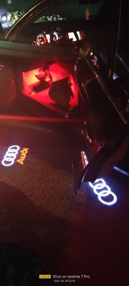 Штатная LED подсветка салона,подсветка ног багажника AUDI/Volkswagen