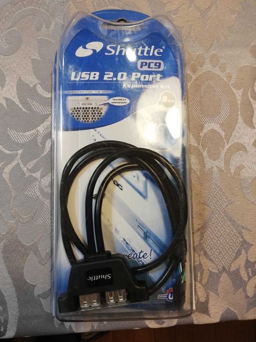 Shuttle USB 2.0 Port. Artigo NOVO.