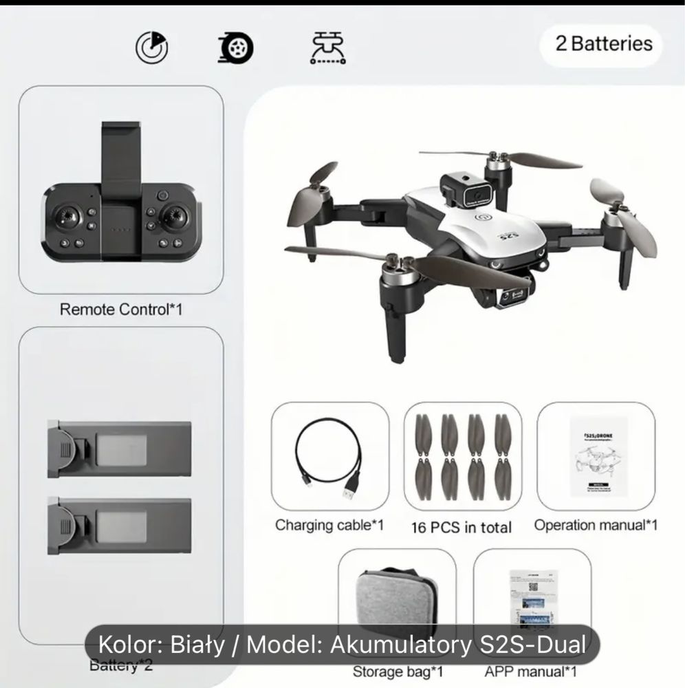 Dron z kamera LU60HD