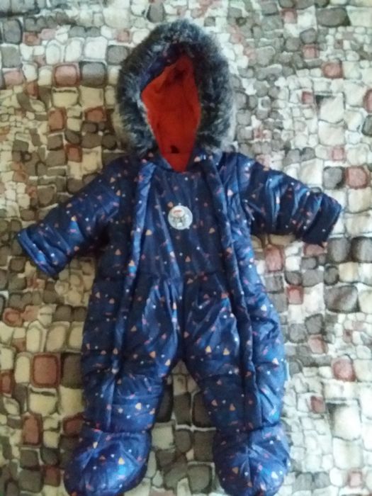 Комбінезон дитячий теплий, 3-6 міс