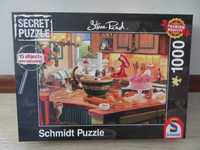 Puzzle Schmidt At the kitchen table 1000 elementów Jak Nowe