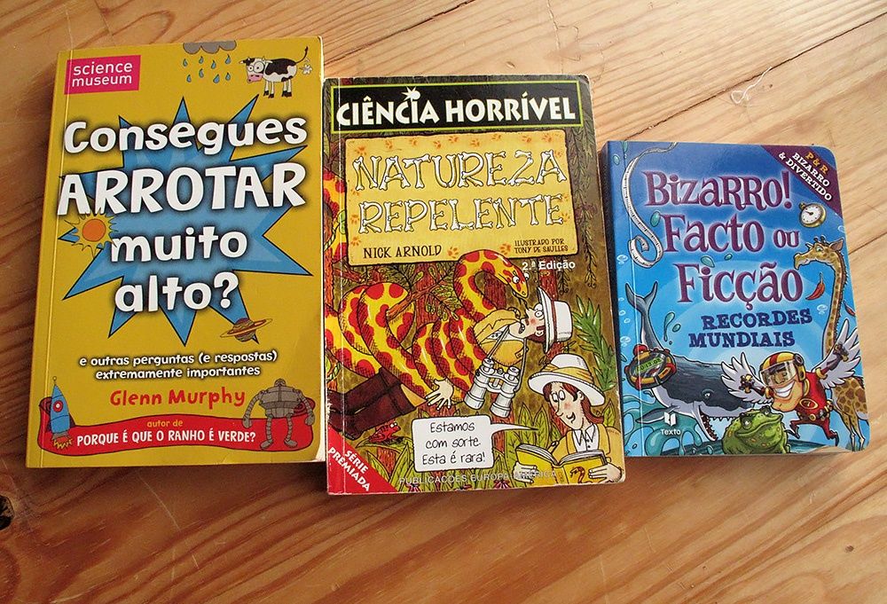 Livros para aprende Ciência de forma divertida