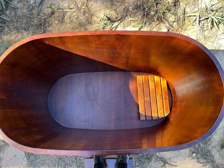 Banheira de imersão em madeira tratado Termowood (Novo)