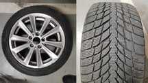 Felgi BMW F10 17" 236 + opony letnie Pirelli P7 i zimowe Nokian SnowP