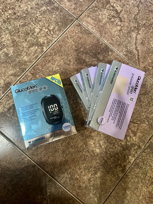 Глюкометр Італія + 40 смужок GlucoMen areo 2K