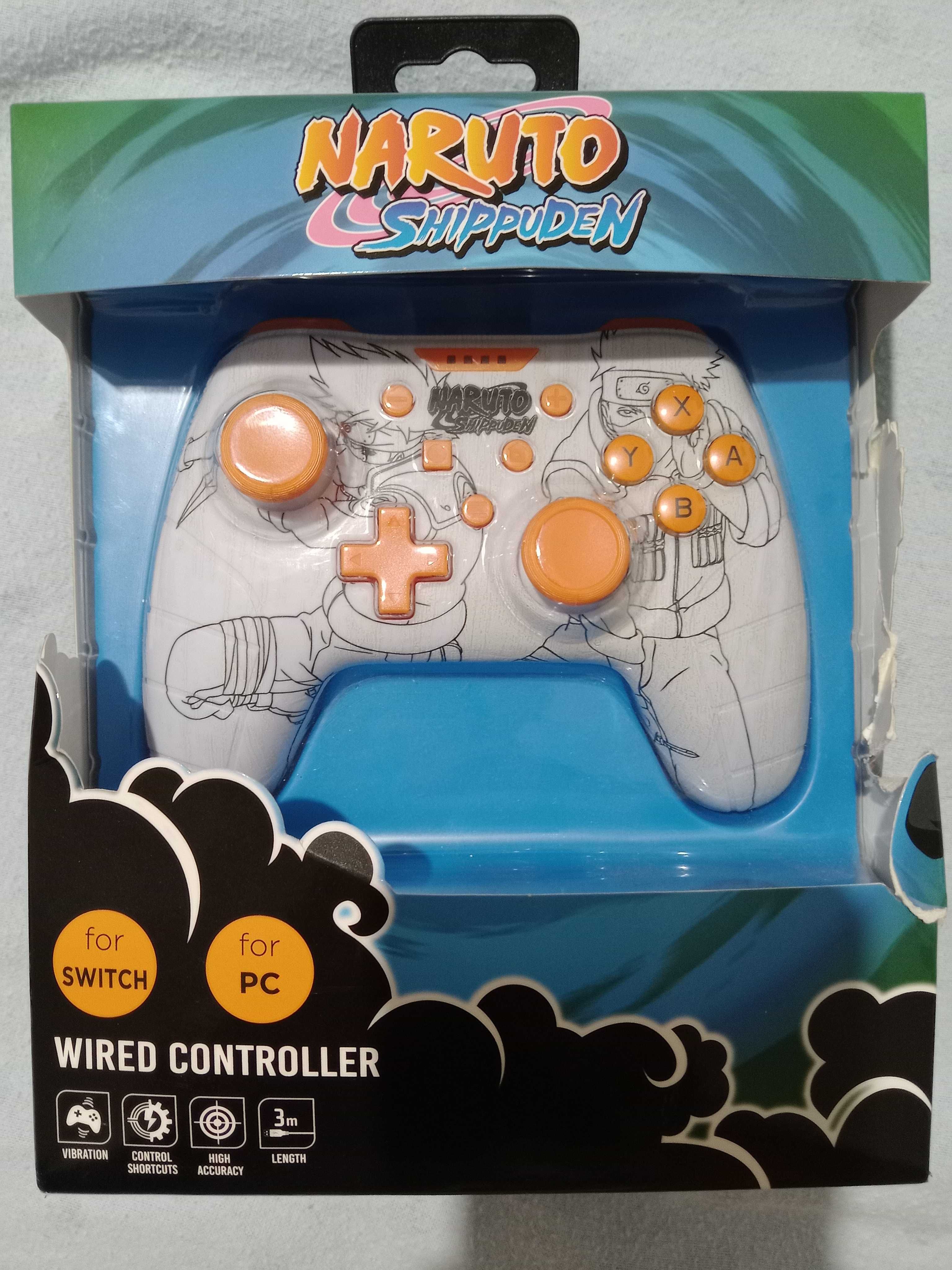 Gamepad konix Naruto shippuden para Switch e PC