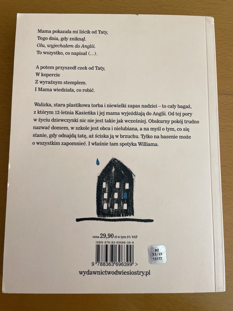 KASIEŃKA - SARAH CROSSAN - Wydawnictwo Dwie Siostry