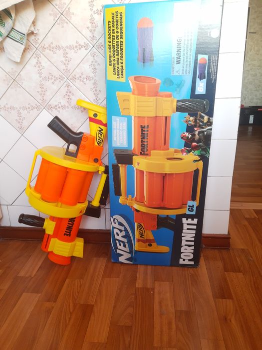 Бластер гранатомет Nerf Fortnite GL . Велика пушка Nerf. Гранатомет